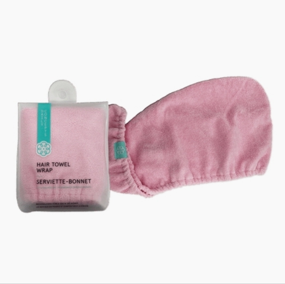 Daily Concepts PRIMROSE PINK Hair Wrap Towel | NEW | Wrap Hair Towel